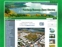 Tablet Screenshot of fundacja.olecko.pl