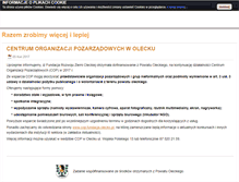 Tablet Screenshot of cop.fundacja.olecko.pl
