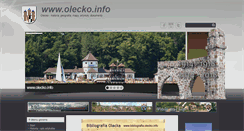 Desktop Screenshot of olecko.info